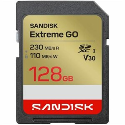 128GB SANDISK Extreme  GO SD