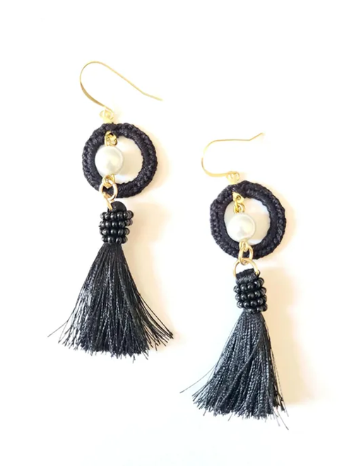 Single Pearl Tassels