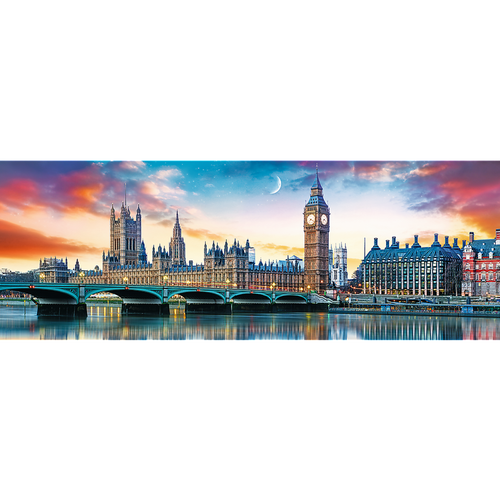 Jigsaw Puzzles - "500 Panorama" - Big Ben and Palace of Westminster, London / Fotolia