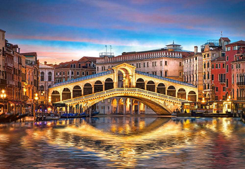 Rialto by Night, 1000 Piece Jigsaw Puzzle