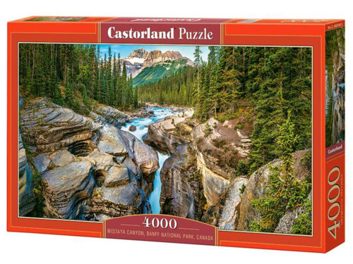 Mistaya Canyon, Banff National Park, Canada, 4000 Piece Jigsaw Puzzle