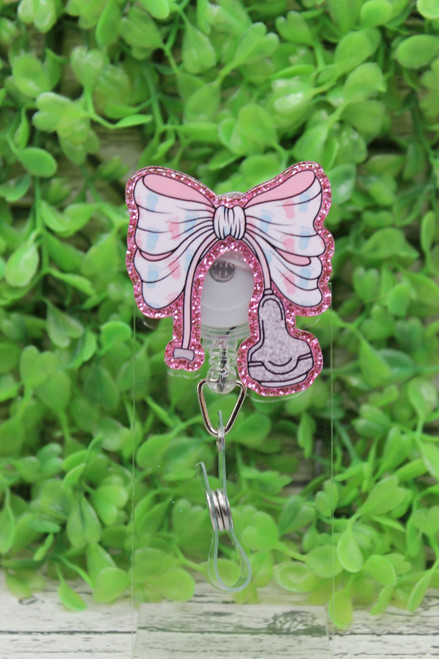 Sonographer Bow Badge Reel