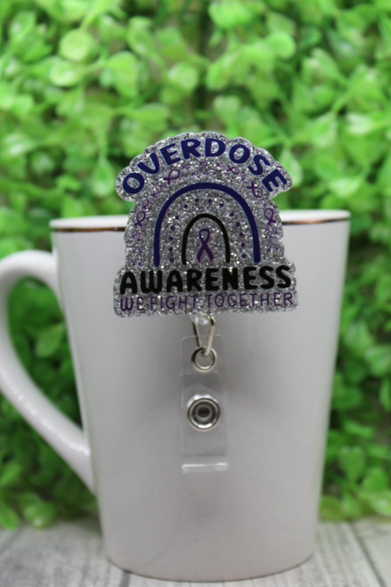 Overdose Awareness Badge/ID Holder