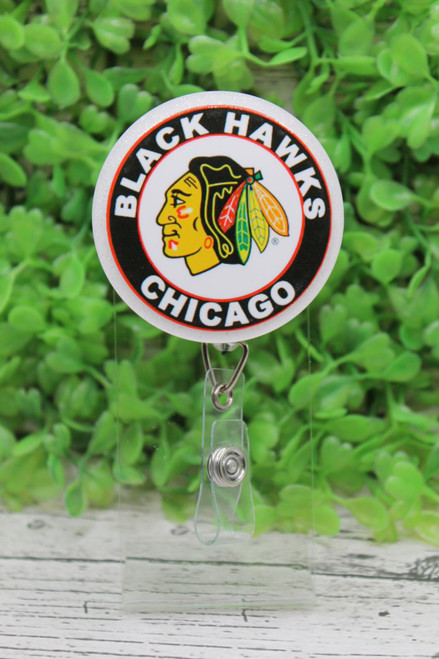 Chicago Hawks Circle Badge Reel