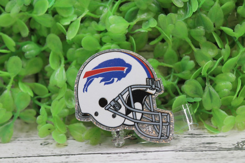 Buffalo Bills Football Helmet Badge Reel