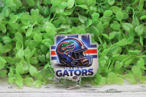 Florida Gators Helmet Badge Reel