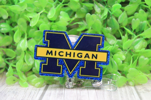 Michigan Badge/ID Holder ID Reel
