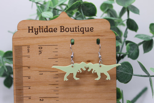 T-Rex Dangle Earrings