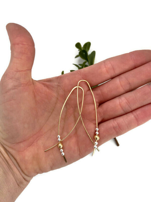 Luciana Curved Earrings