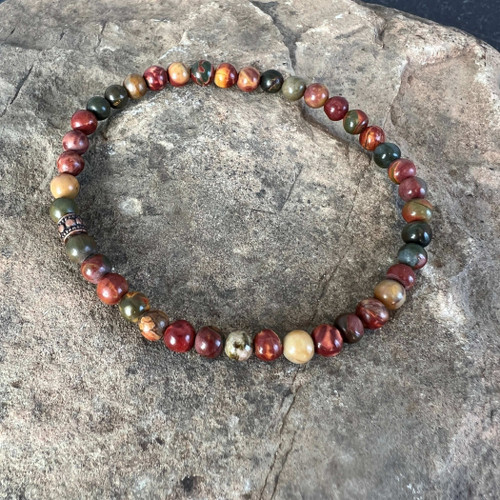Red Creek Jasper Mini Bracelet 