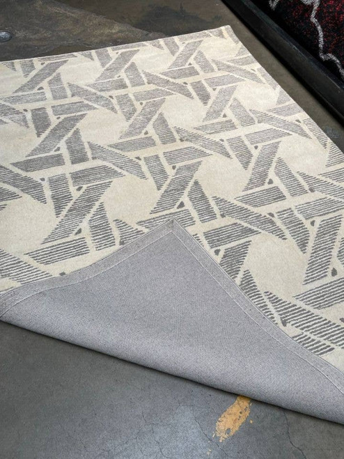 Geometric Soft Plush Handmade Rug