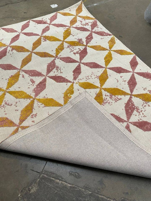 Handmade Natural Abstract Rug