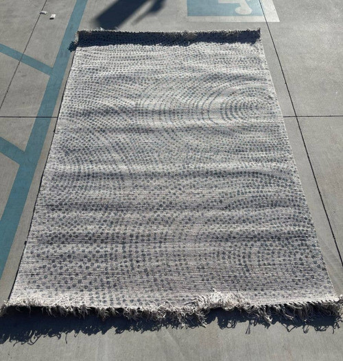 Polka Dot Abstract Modern Handmade Area Rug