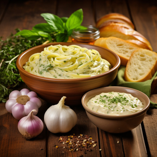 Garlic Basil Romano