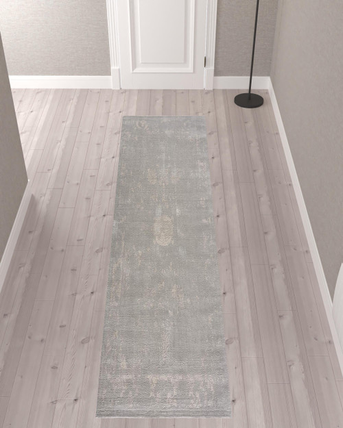 10' Abstract Runner Rug
