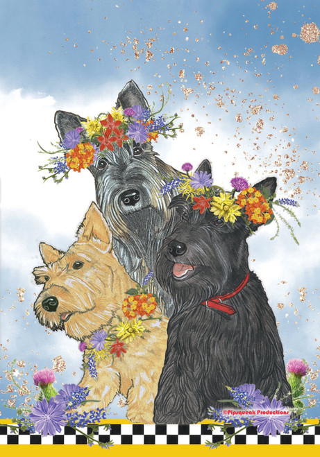 Scotty GFS936   Pipsqueak Productions Outdoor Floral Flag