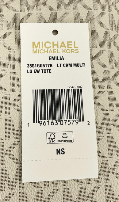 Michael Kors Emilia Signature PVC Tote Bag Purse