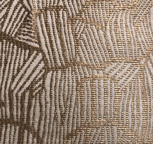 Plutus Metallic Bronze  Luxury Throw Pillow