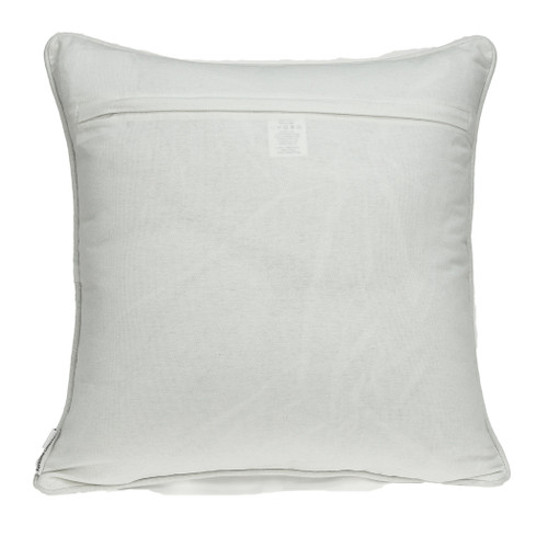 Parkland Collection Adora Gray and White Throw Pillow