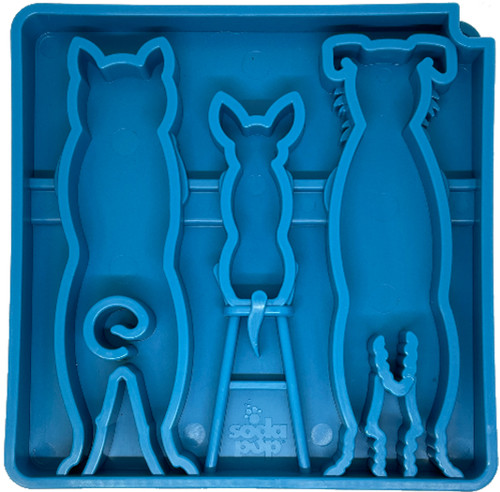 Waiting Dogs eTray - Shallow Slow Feeder Bowl for Enrichment 