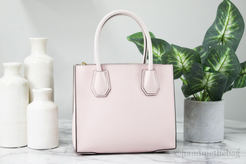 Michael Kors Mercer Powder Blush Messenger Crossbody