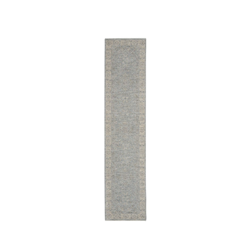 10' Blue Floral Runner Rug