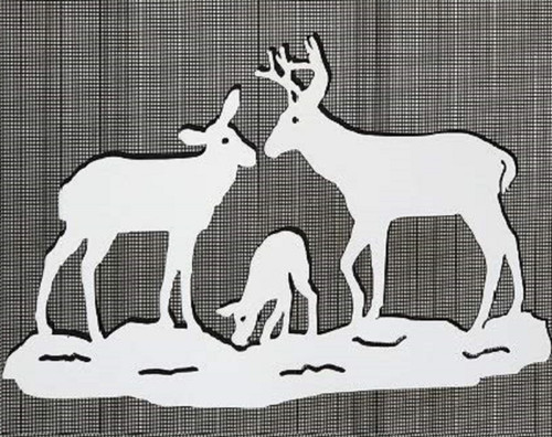 Deer Family Flexible Vinyl Screen Magnet