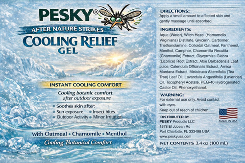 After Nature Strikes Cooling Roll-On Outdoor Skin Comfort Formula