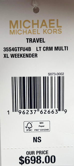 Michael Kors Travel Weekender Luggage