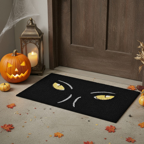 Halloween Outdoor Coir Door Mat