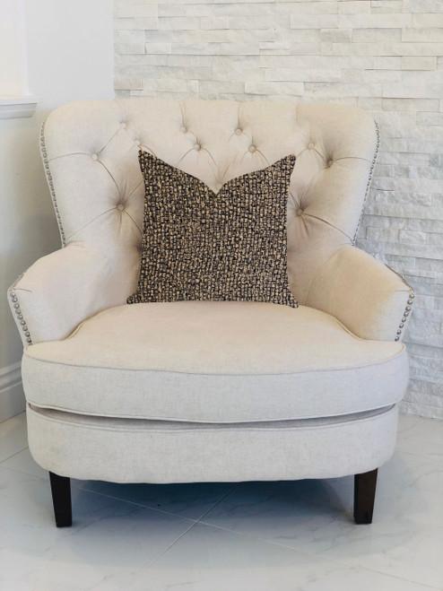 Plutus Chameleon Bronze and Gold Tone Luxury Throw Pillow