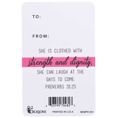 Pocketcard She Is Clothed With Strength