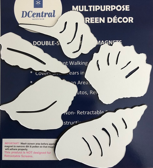 Seashells Flexible Vinyl Screen Magnets