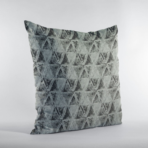 Plutus Noir Stars Velvet With Foil Printing Luxury Throw Pillow