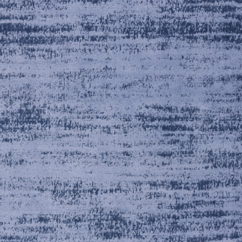 9' X 12' Denim Blue And Navy Blue Abstract Indoor Outdoor Area Rug
