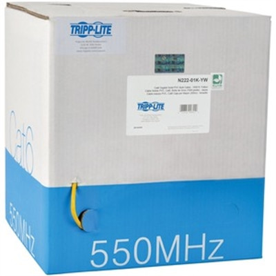 1000' CAT6 Bulk Cbl Ylw