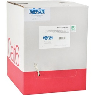 1000' CAT6 Bulk Cbl Wht