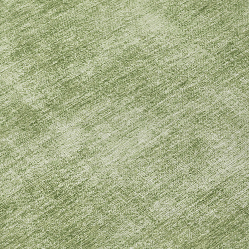 8' Green Round Washable Indoor Outdoor Area Rug