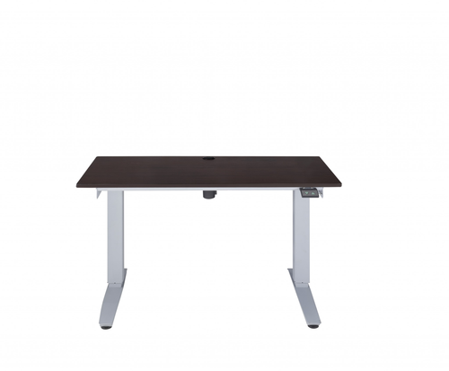 47" Espresso and White