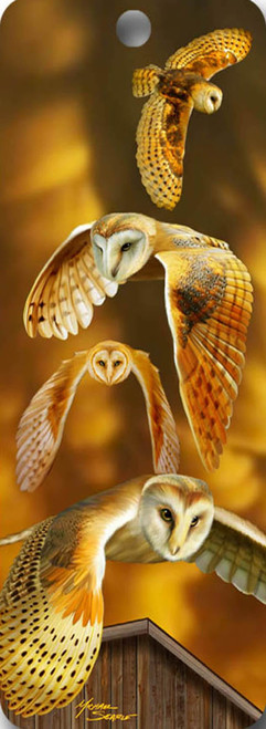 Owls - 3D Bookmark