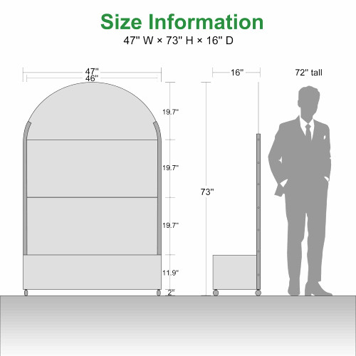 72" X 47" Black Metal Rectangular Planter Box