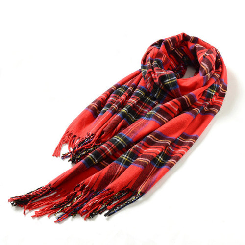 Royal Stewart Tartan Plaid Scarf Shawl