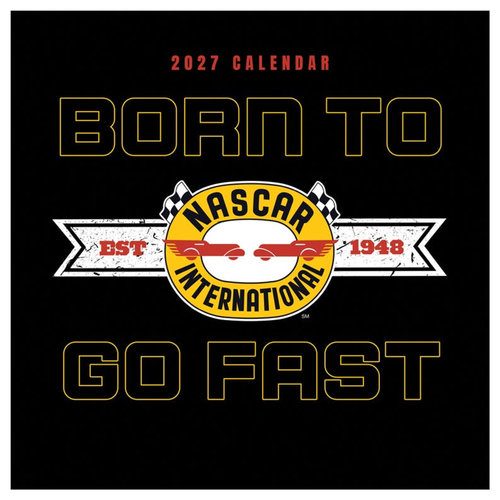 2027 Nascar Wall Calendar
