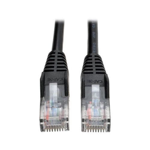 10' black, snagless, Cat5e