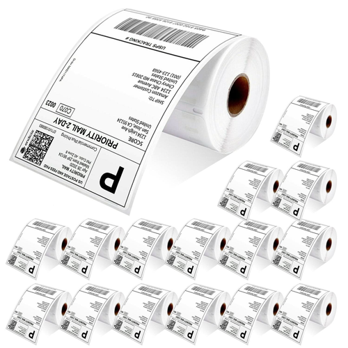 4"x6" Direct Thermal Shipping Label/ 4x6 Roll Direct 4000Pcs Perforated paper Sticker