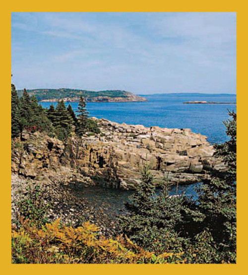 Rocky Coastline - Magnetic Bookmark