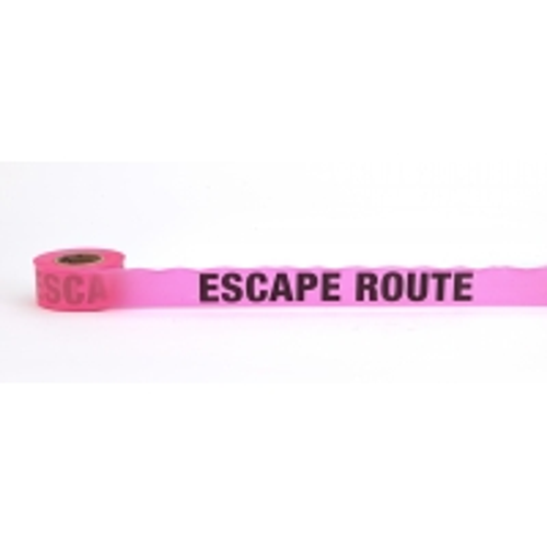 Flagging Tape Printed "Escape Route", 1-