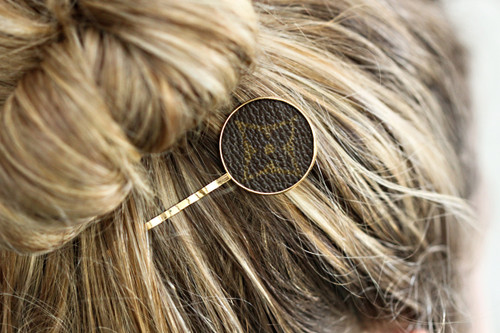 LV Again - 3 Pack Emblem Hair Bling