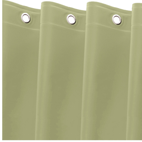 72" Moss Green Vinyl Shower Curtain Liner