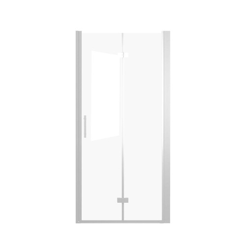 72" X 36" Aluminum and Tempered Glass Shower Door